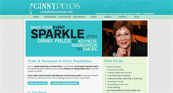 Desktop Screenshot of ginnypulos.com